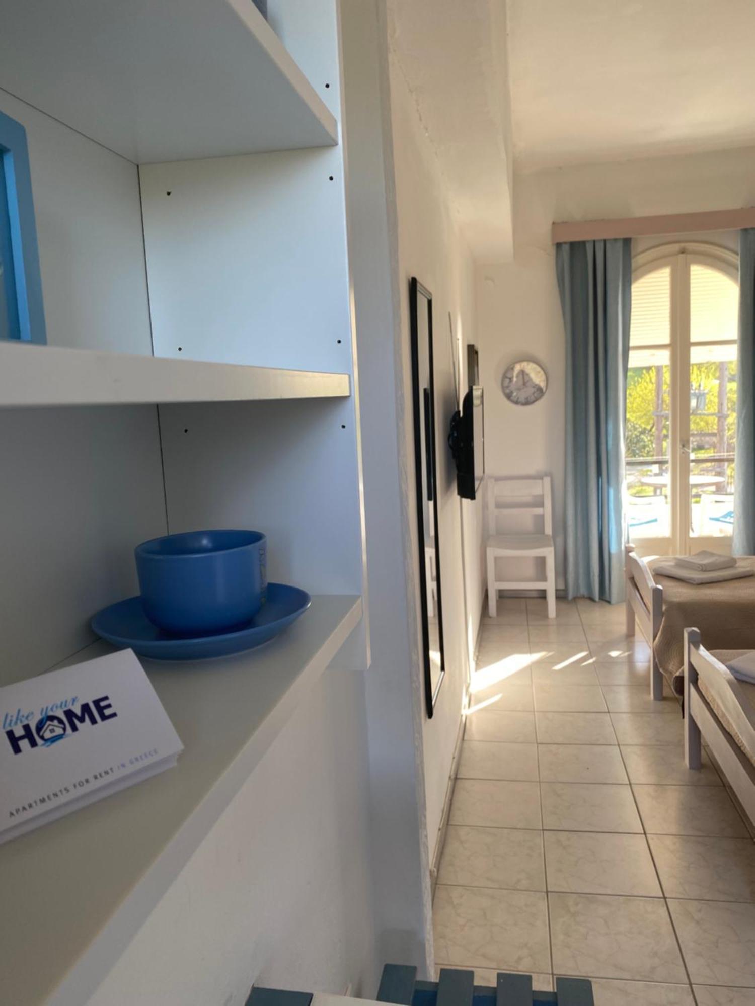 Navy Apartment With Mountain View &Private Parking Vatos Bagian luar foto