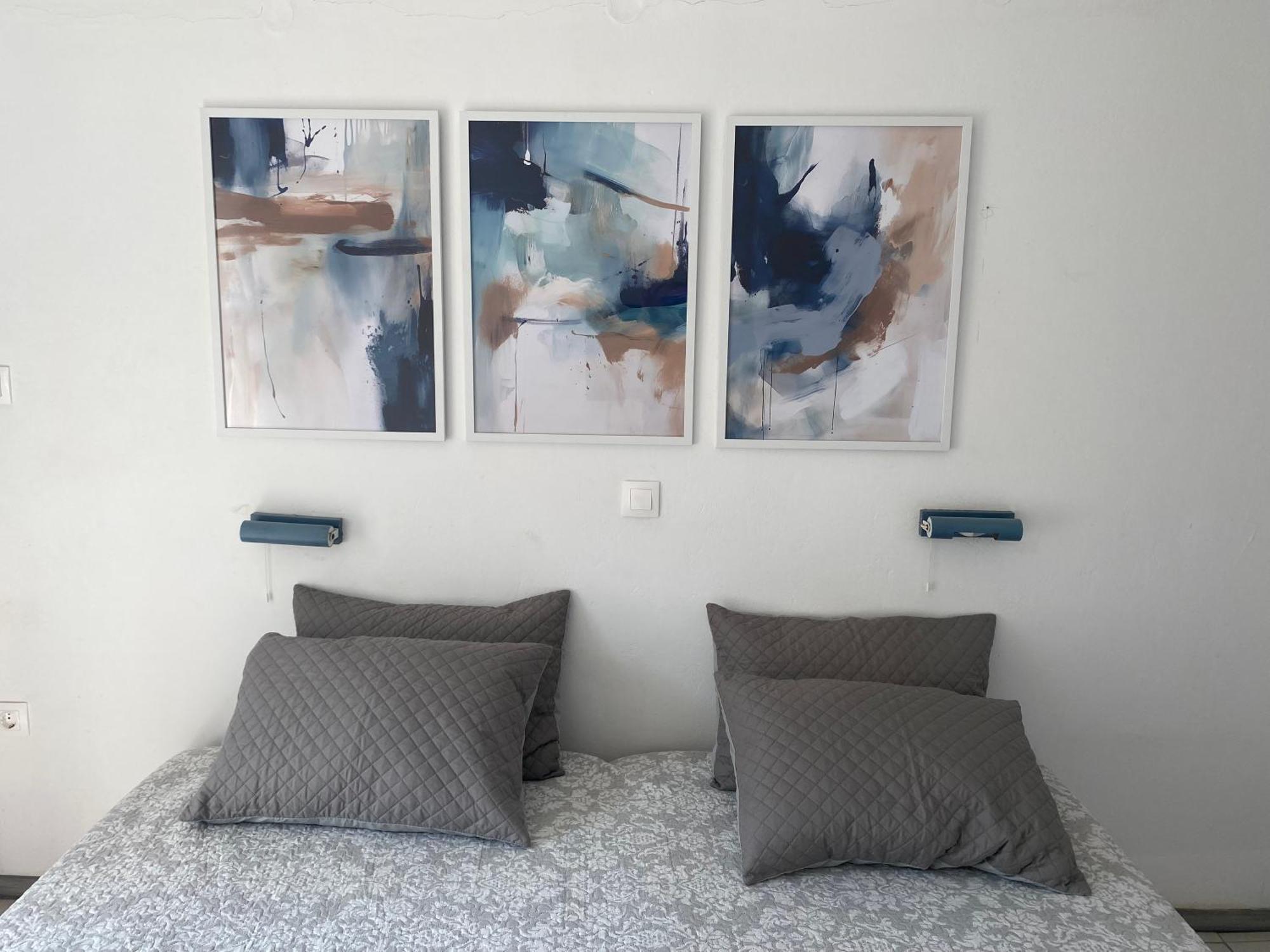 Navy Apartment With Mountain View &Private Parking Vatos Bagian luar foto
