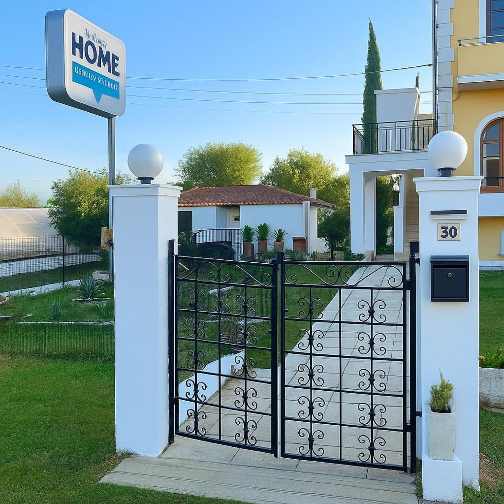 Navy Apartment With Mountain View &Private Parking Vatos Bagian luar foto