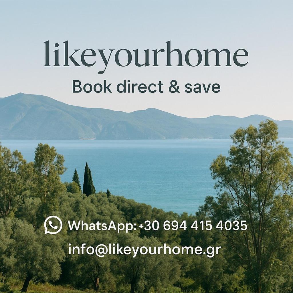 Navy Apartment With Mountain View &Private Parking Vatos Bagian luar foto